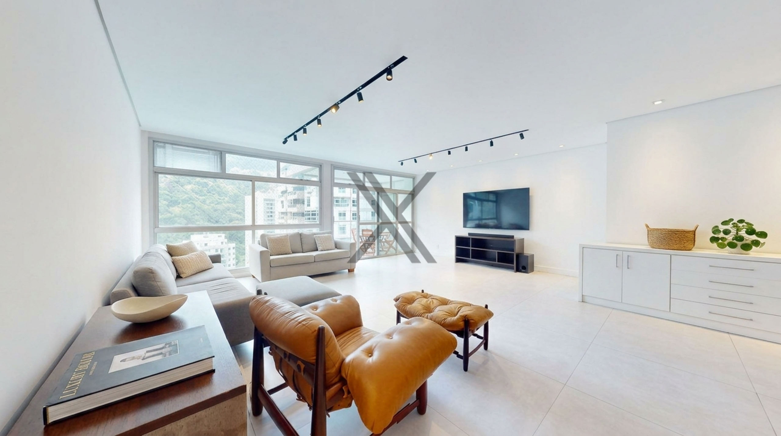 Apartamento Linear reformado em São Conrado, 3 quartos